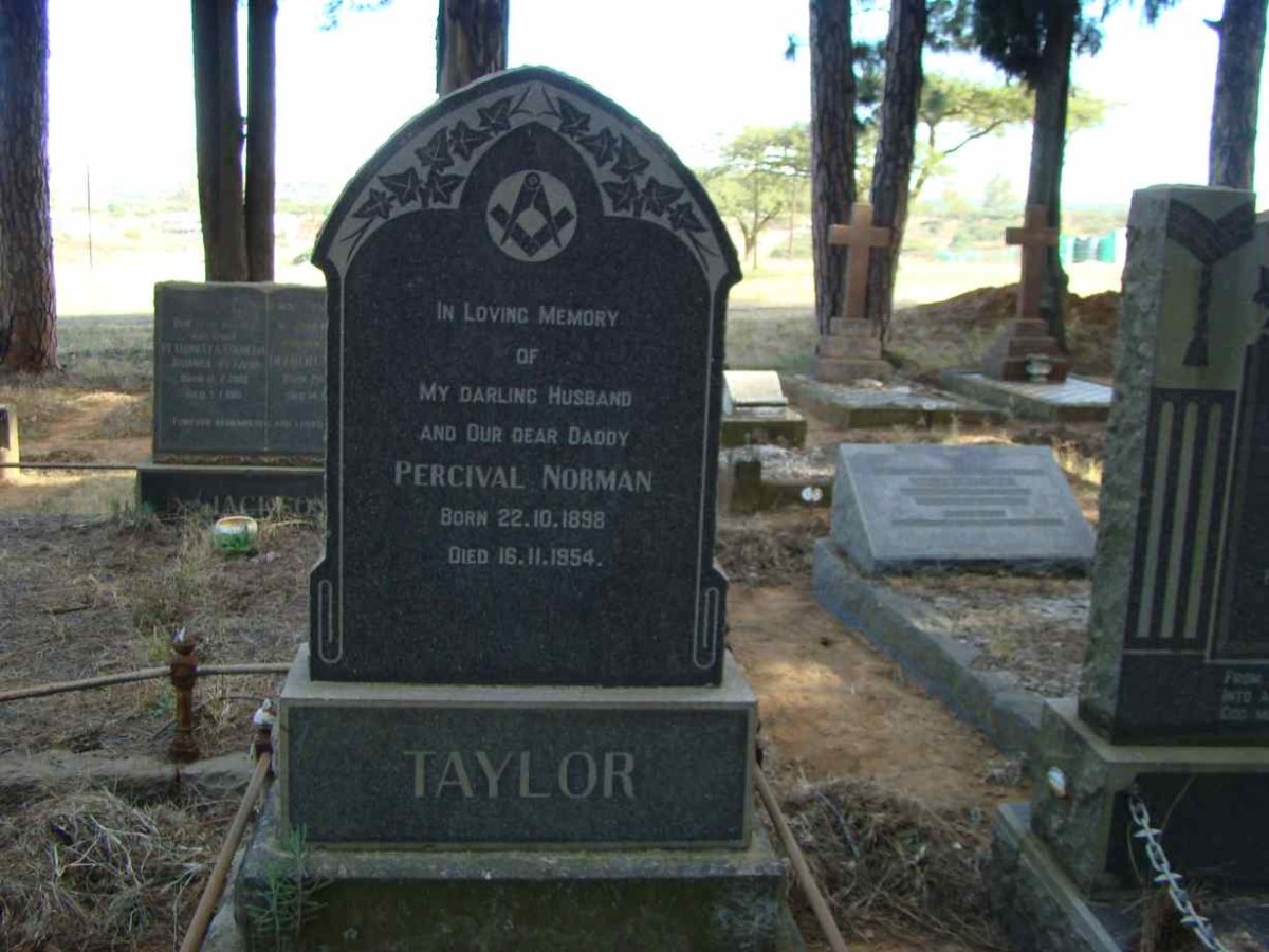 TAYLOR Percival Norman 1898-1954