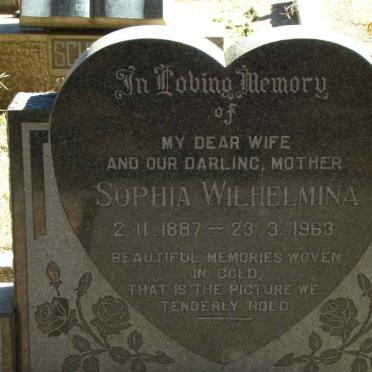 VALK Sophia Wilhelmina, van der 1887-1963