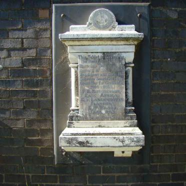 6. Overview - Memorial Plaque