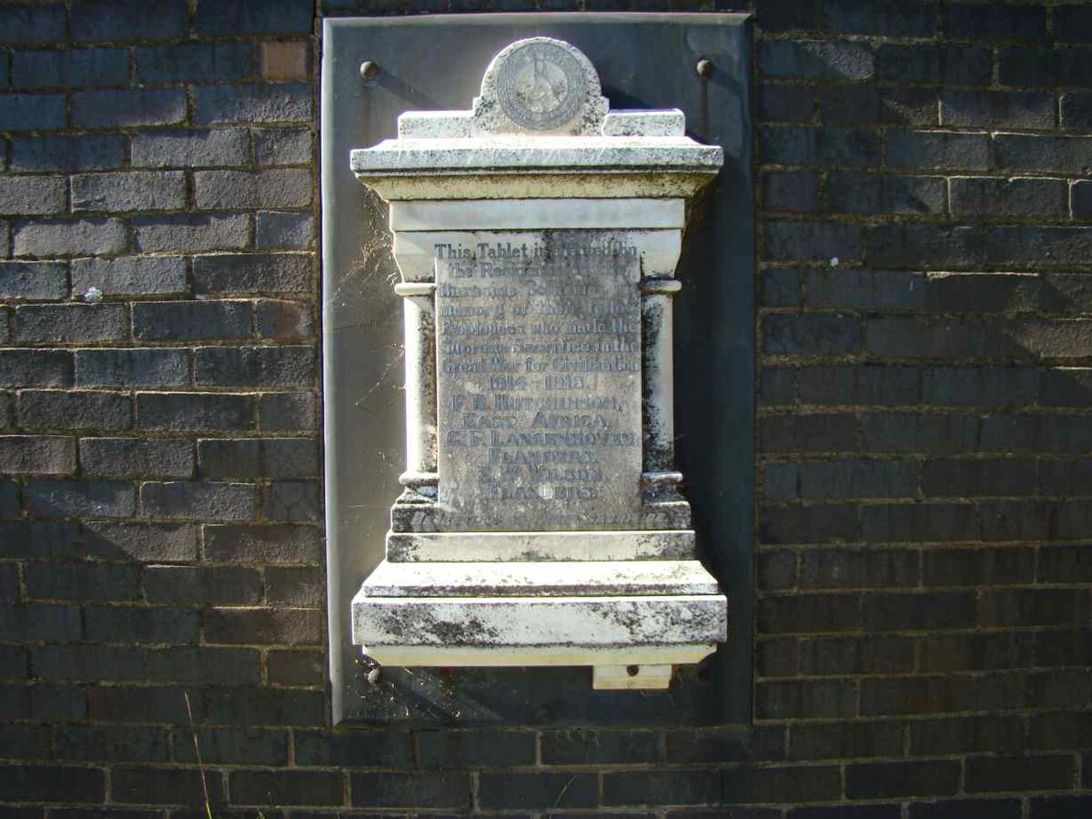 6. Overview - Memorial Plaque