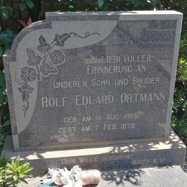 ORTMANN Rolf Eduard 1958-1979