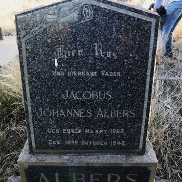 ALBERS Jacobus Johannes 1862-1945
