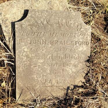 BRAILSFORD John -1878