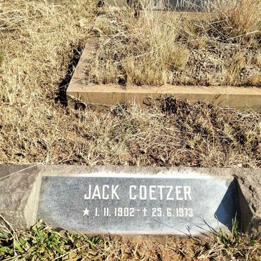 COETZER Jack 1902-1973