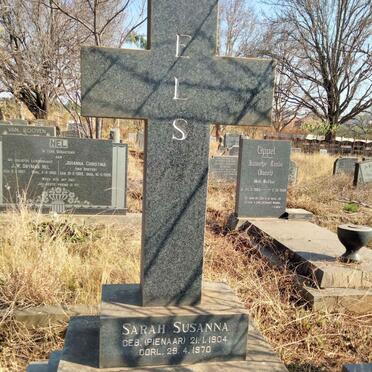 ELS Sarah Susanna nee PIENAAR 1904-1970