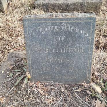 FRANCIS Alfred Clifford -1959