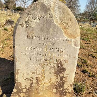 LAYMAN Helen Harriette -1887