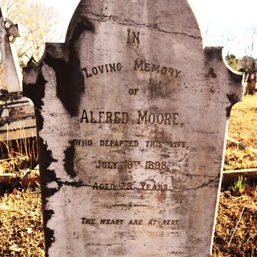 MOORE Alfred -1898