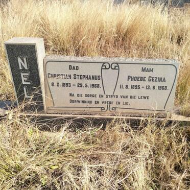 NEL Christian Stephanus 1893-1968 & Phoebe Gezina 1895-1968