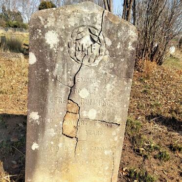 RUMMINGS Alfred -188?