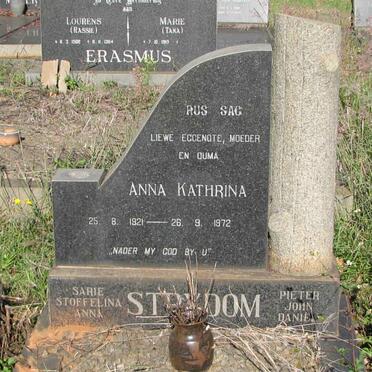 STRYDOM Anna Kathrina 1921-1972