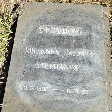 STRYDOM Johannes Jacobus Stephanes 1898-1971