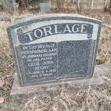 TORLAGE Cecil John Henry 1912-1955