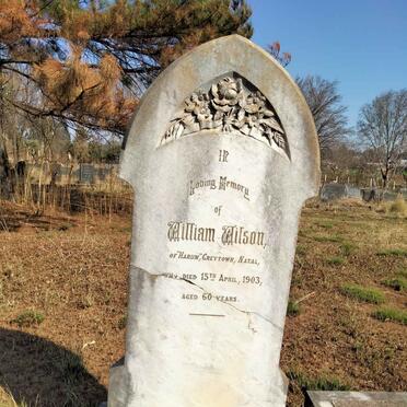 WILSON William -1903