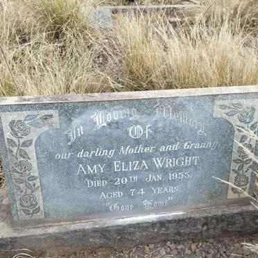 WRIGHT Amy Eliza -1955