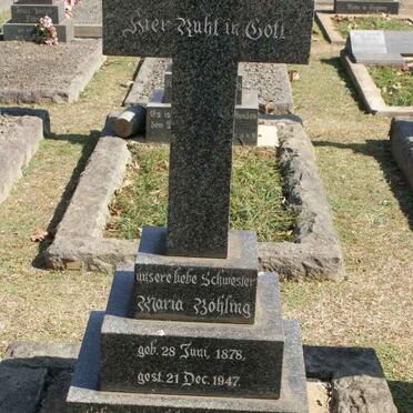 BOHLING Maria 1878-1947