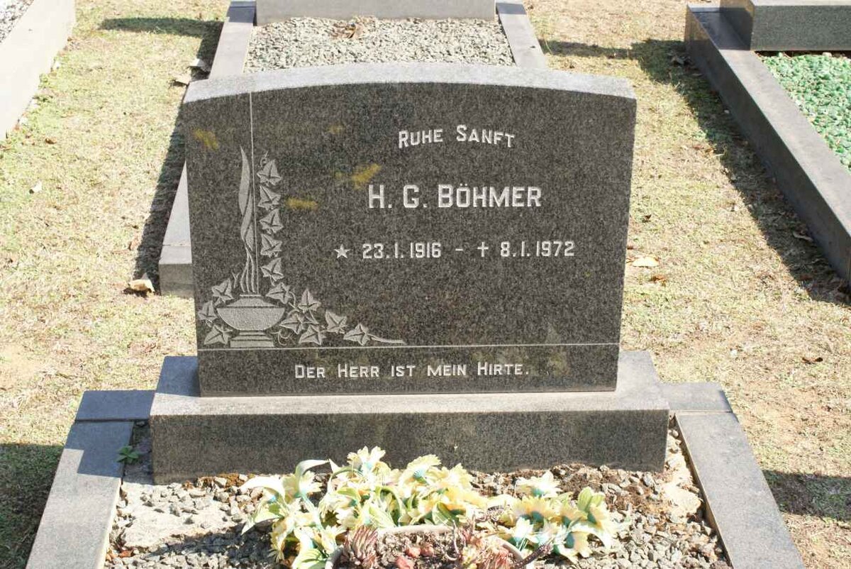 BOHMER H.G. 1916-1972