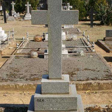 KASSIER Bernhard K. 1876-1937 &amp; Margarethe BOHLING 1874-1974