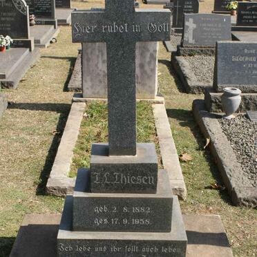 THIESEN ? J. 1882-1958