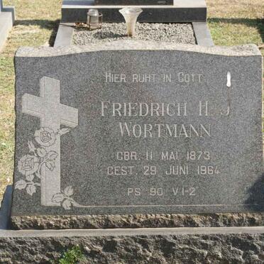 WORTMANN Friedrich H.J. 1873-1964
