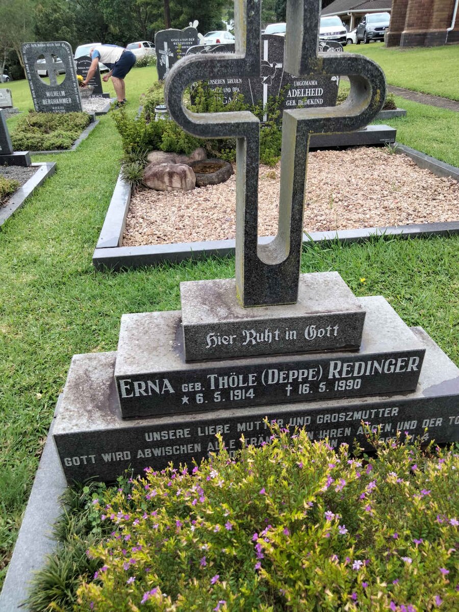 REDINGER Erna nee THOLE 1914-1990