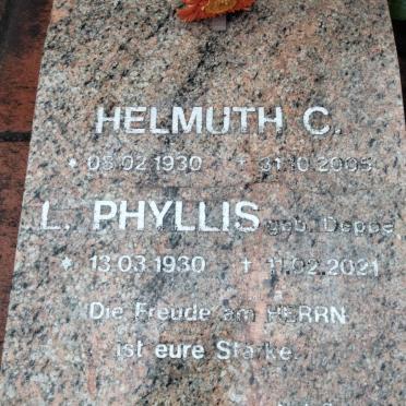 EGGERS Helmuth C. 1930-2005 &amp; L. Phyllis DEPPE 1930-2021
