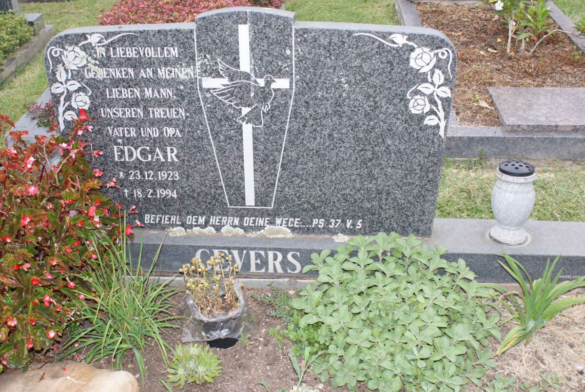 GEVERS Edgar 1923-1994