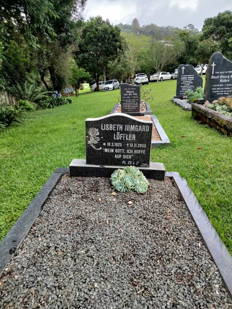 LOFFLER Lisbeth Irmgard 1925-2005