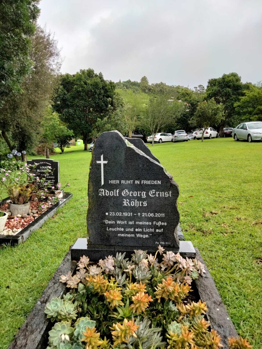 ROHRS Adolf Georg Ernst 1931-2011