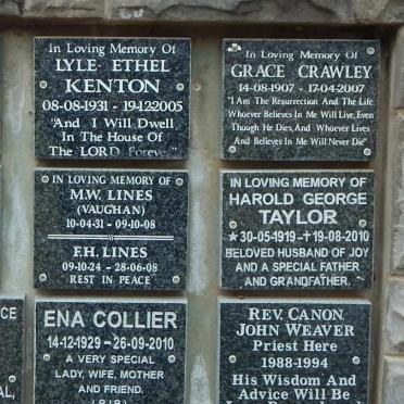 5. Memorial Wall - top right