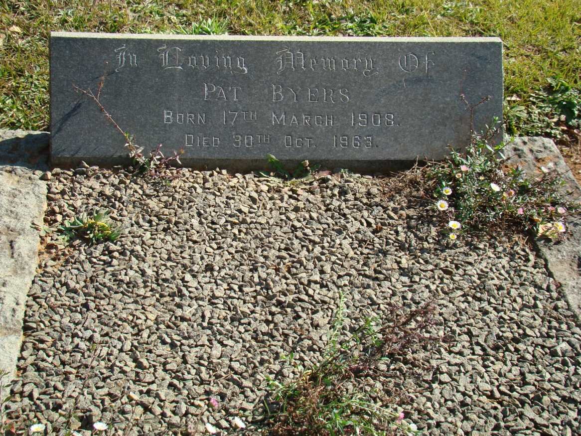 BYERS Pat 1908-1963