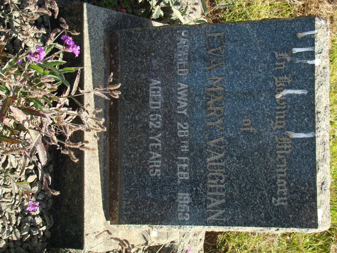 VAUGHAN Eva Mary -1953