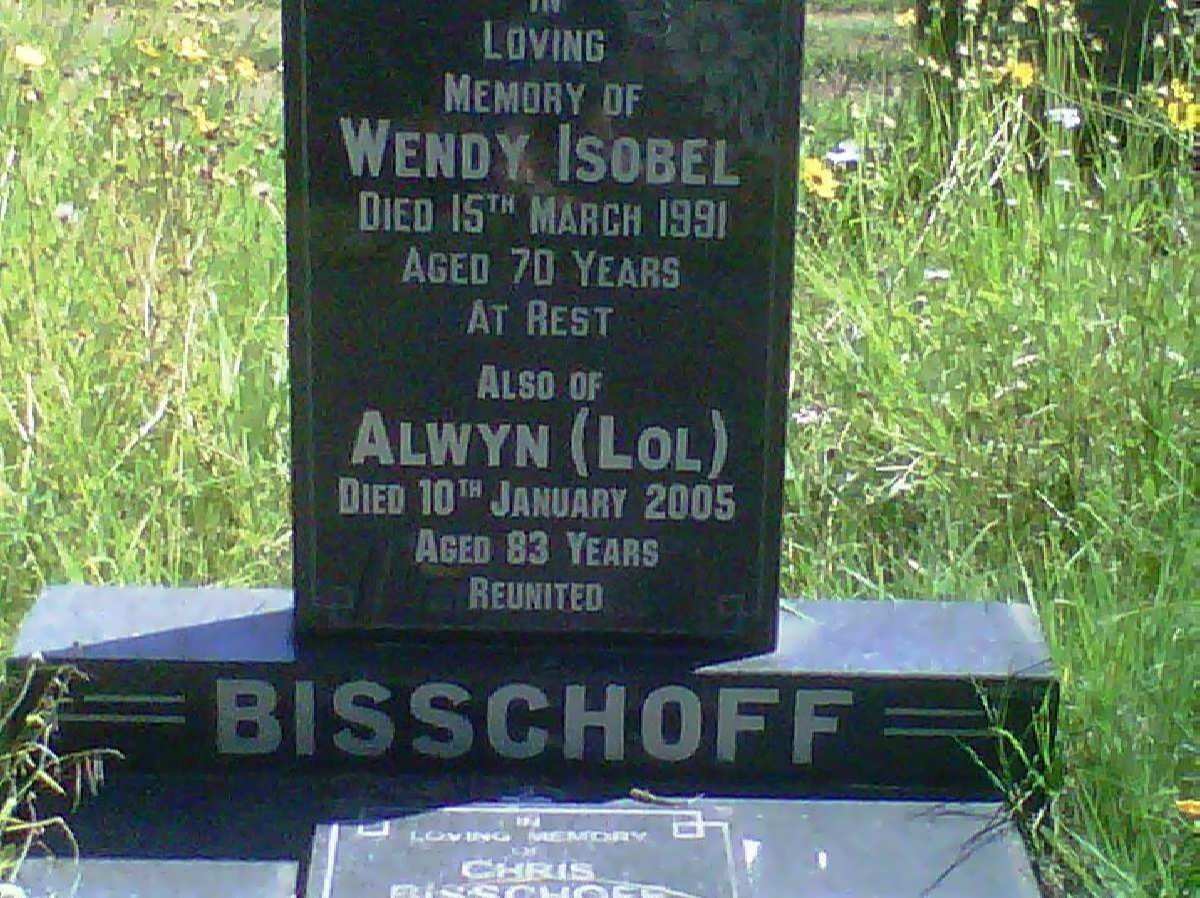 BISSHOFF Alwyn -2005 &amp; Wendy Isobel -1991 :: BISSCHOFF Chris