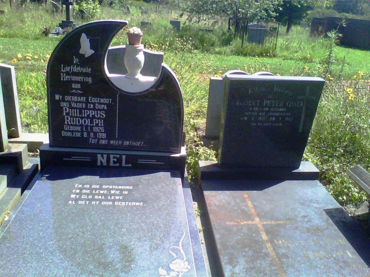 NEL Philippus Rudolph 1926-1991 :: ? Robert Peter