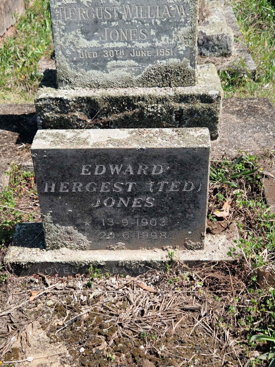 JONES Edward Hergest 1903-1998