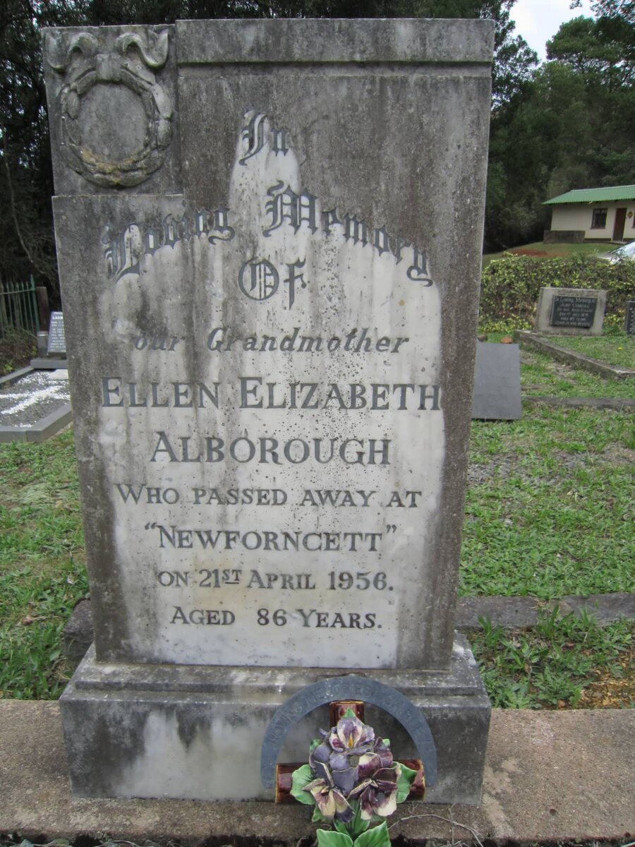 ALBOROUGH Ellen Elizabeth -1956