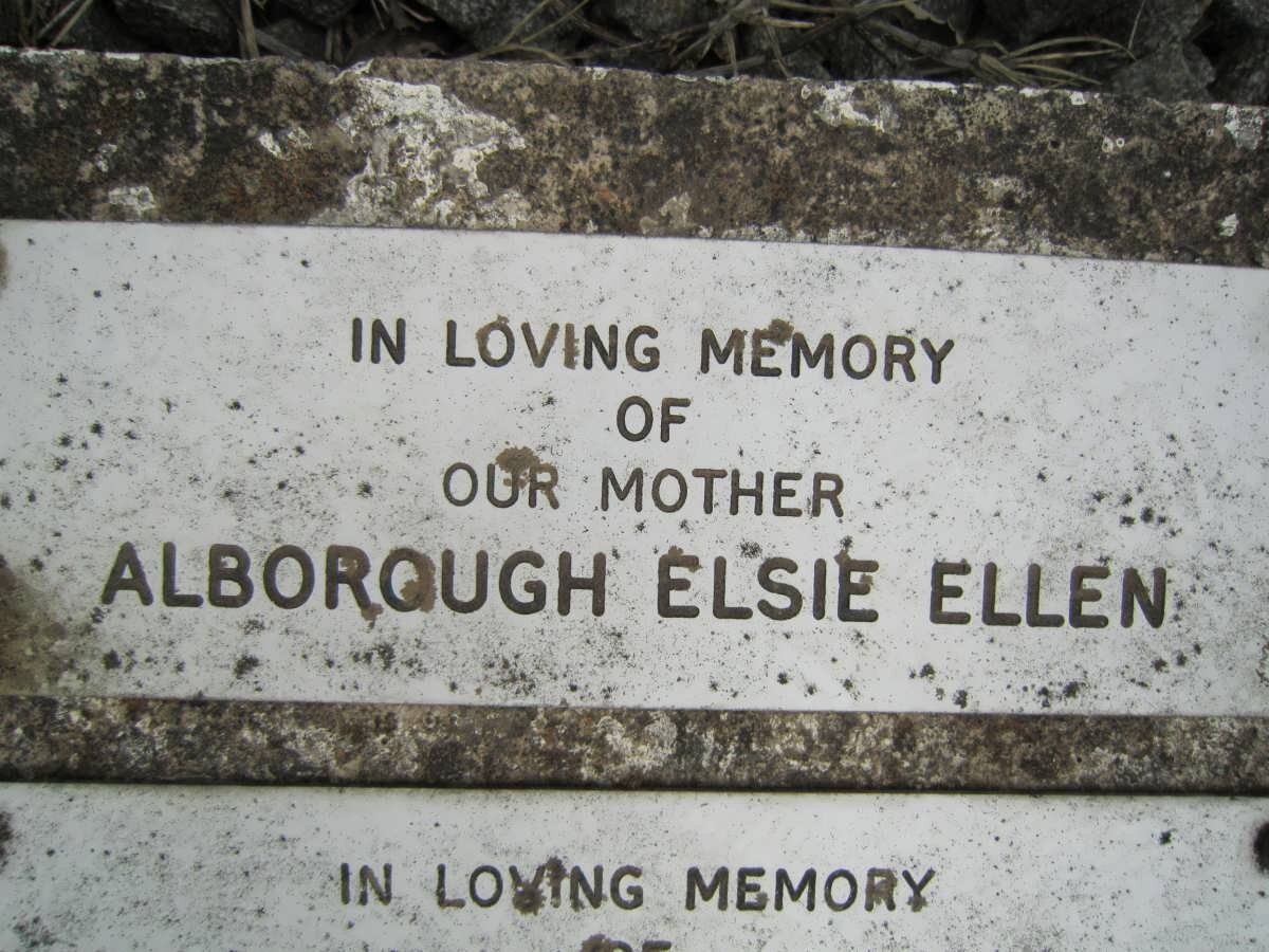 ALBOROUGH Elsie Ellen