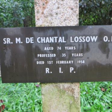 LOSSOW de Chantal -1958