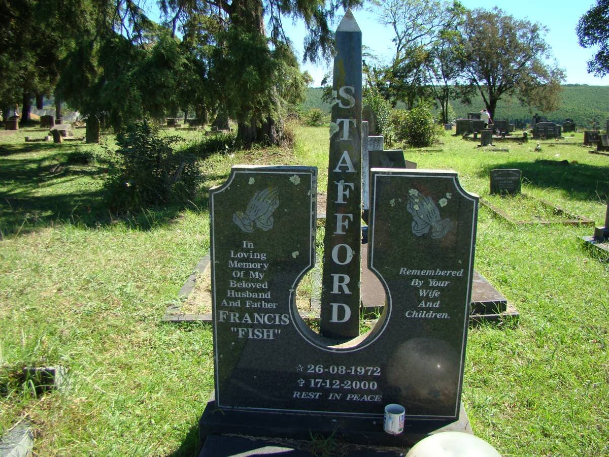 STAFFORD Francis 1972-2000