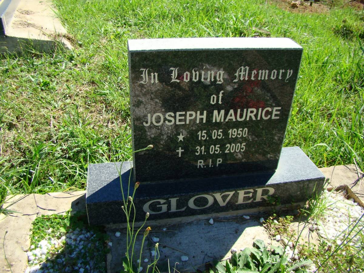 GLOVER Joseph Maurice 1950-2005