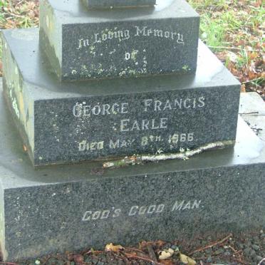 EARLE George Francis  -1966