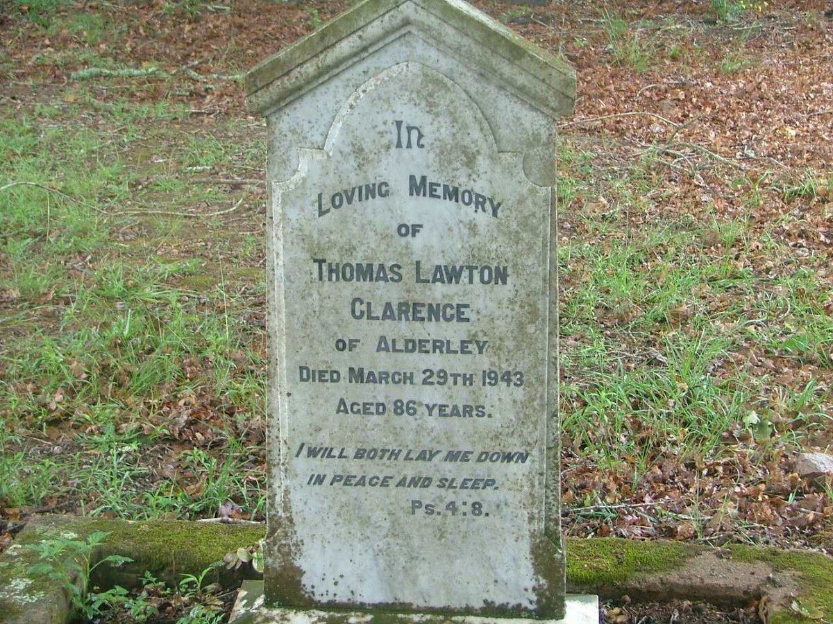 CLARENCE Thomas Lawton -1943