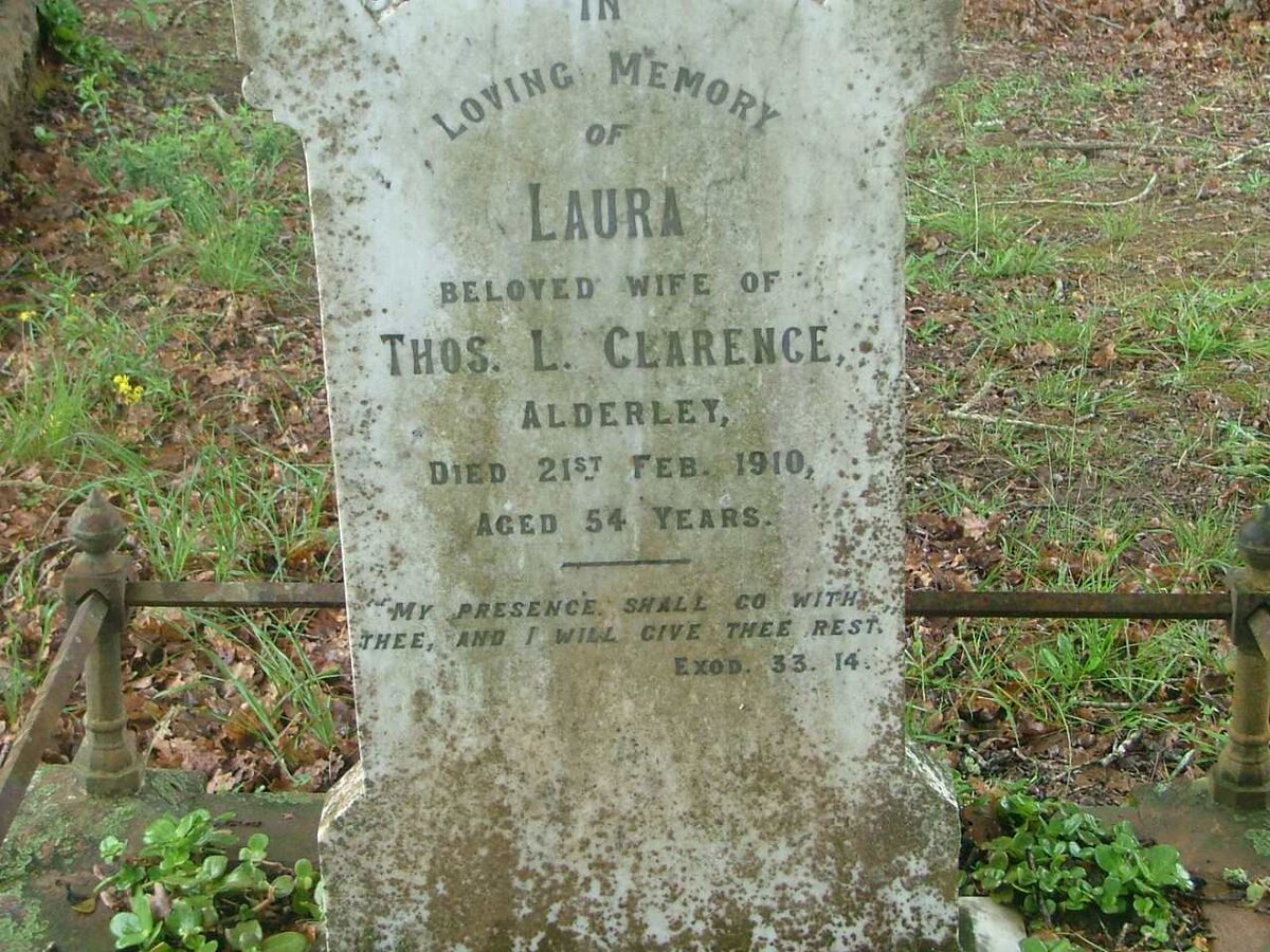 CLARENCE Laura  -1910