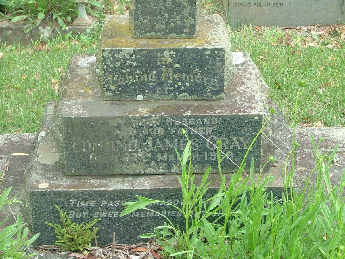 GRAY Edmund James  -1959