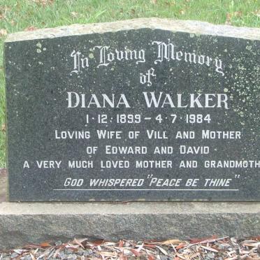 WALKER Diana 1899-1984