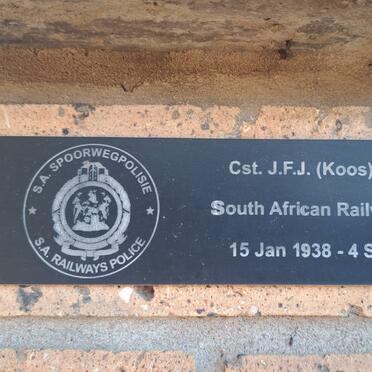 BOSHOFF J.F.J. 1938-2017