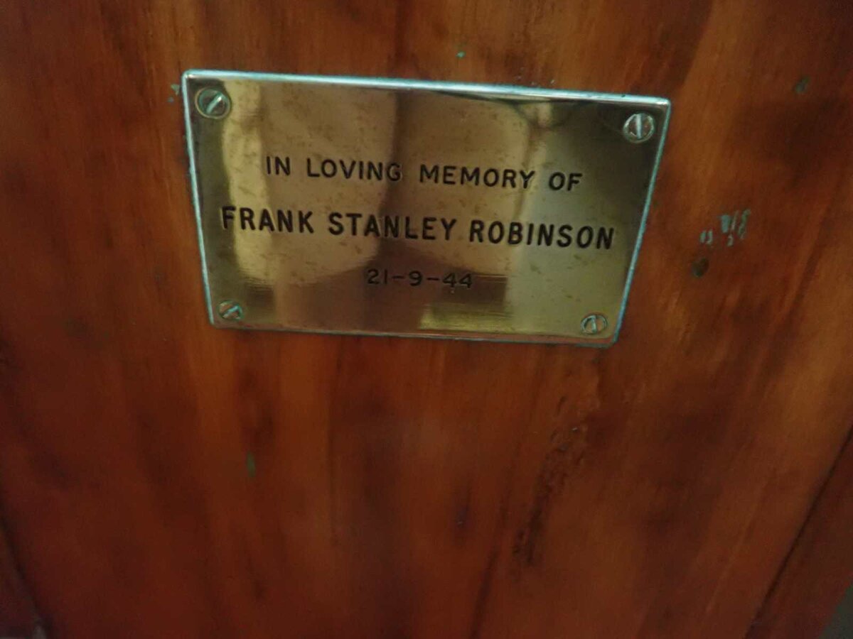 ROBINSON Frank Stanley -1944