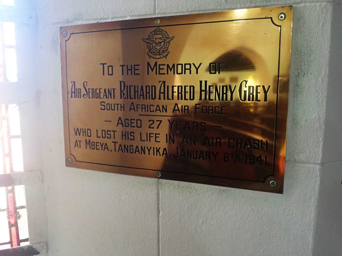 GREY Richard Alfred Henry -1941