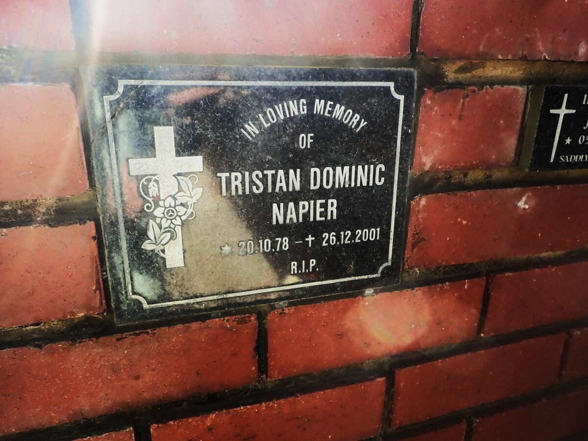 NAPIER Tristan Dominic 1978-2001