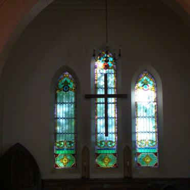 Kwazulu-Natal, KOKSTAD, Methodist Church_1, memorials inside church